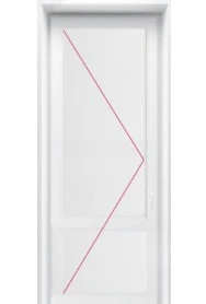 Пластиковая дверь без стеклянных вставок - фото - 2