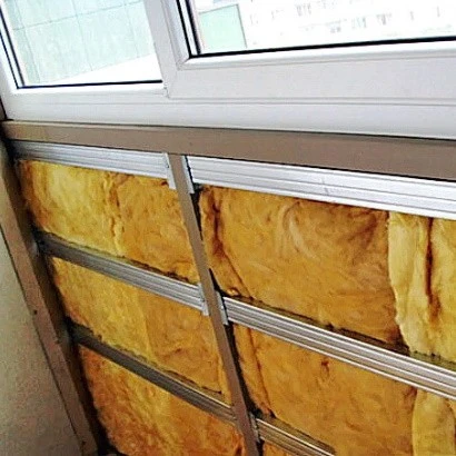 Минеральной ватой